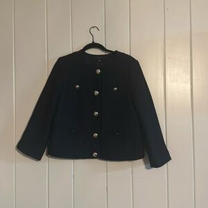 Navy Anne Taylor blazer